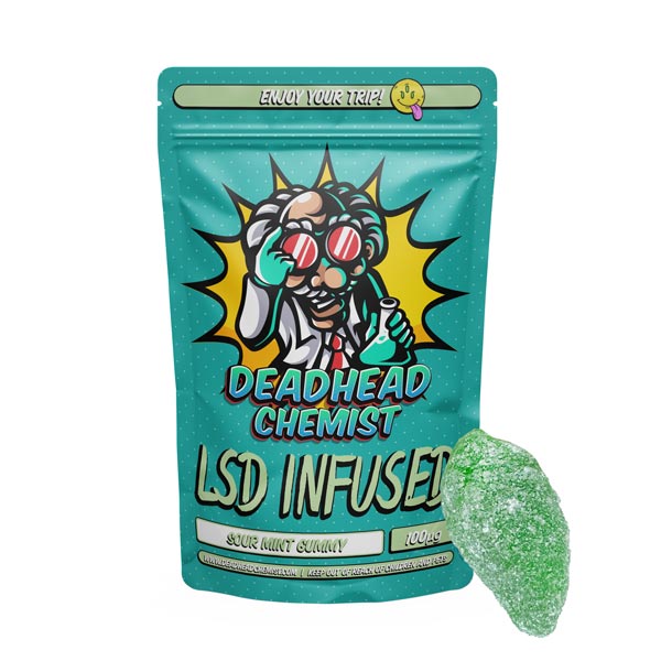 Sour Mint Gummy Deadhead Chemist
